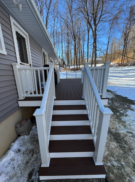 Deck installation in Mahopac NY